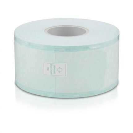 Ρολό αποστείρωσης ατμού απλό Soft Care 75mm x 200m, από ενισχυμένο ιατρικό χαρτί Kraft.